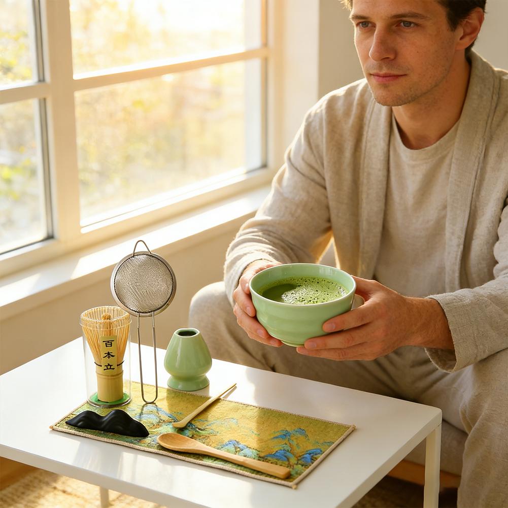 Authentic Japanese Matcha Tea  - Bamboo Whisk Chasen review and price