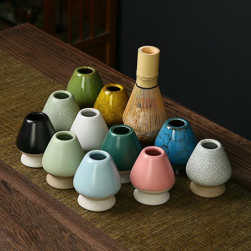 Matcha Tea Whisk Holder Cerami - Bamboo Whisk Chasen review and price