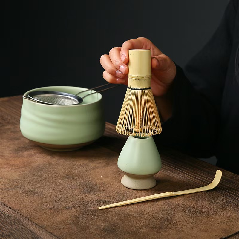 Matcha Tea Whisk Holder Cerami - Bamboo Whisk Chasen review and price
