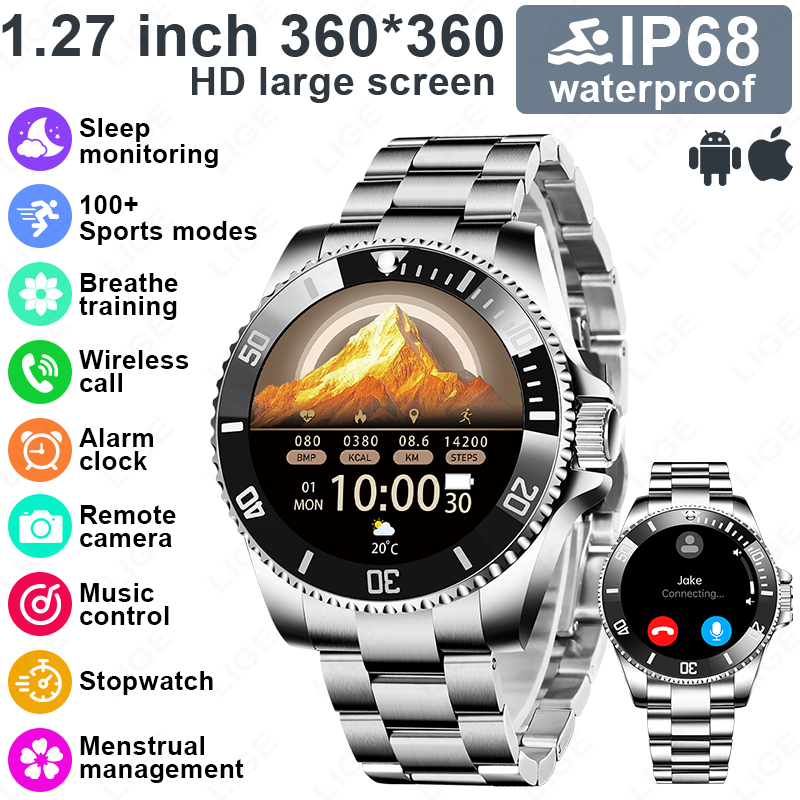 LIGE New Style Luxury Smart Wa - Japanese Active Lifestyle review and price