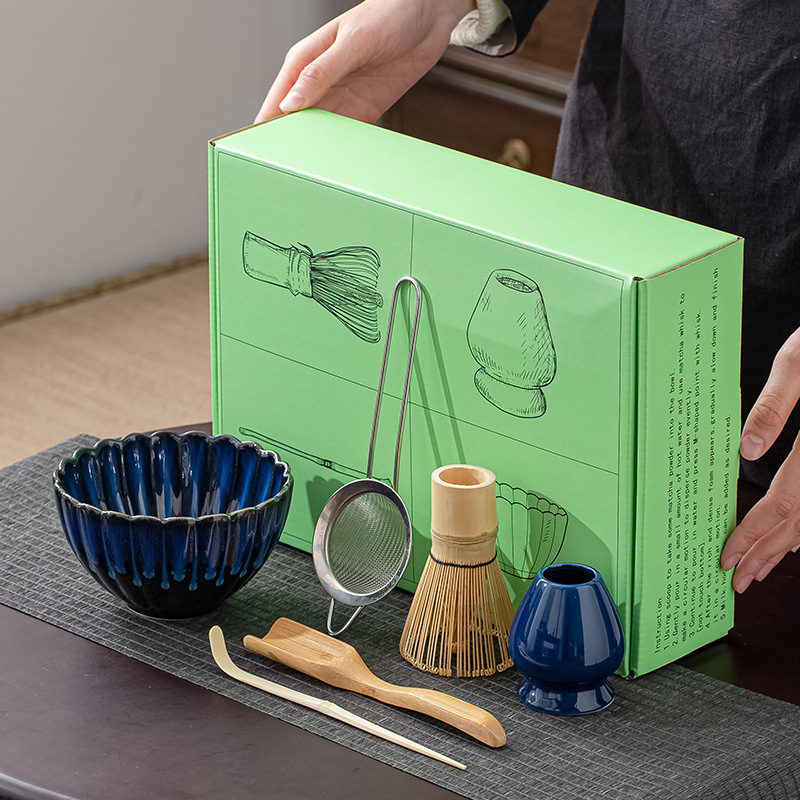 6pcs Set Japanese Matcha Whisk - Bamboo Whisk Chasen review and price