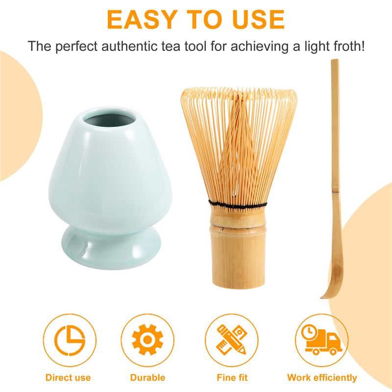 A34R Matcha Whisk Set Bamboo M - Bamboo Whisk Chasen review and price