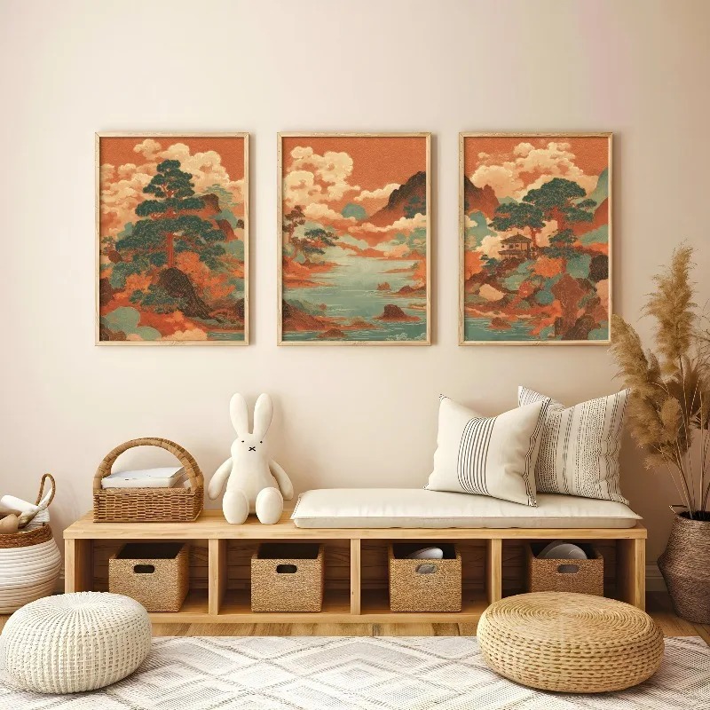 3Pcs Vintage Japanese Ukiyo-e  - Japanese Living Lifestyle review and price