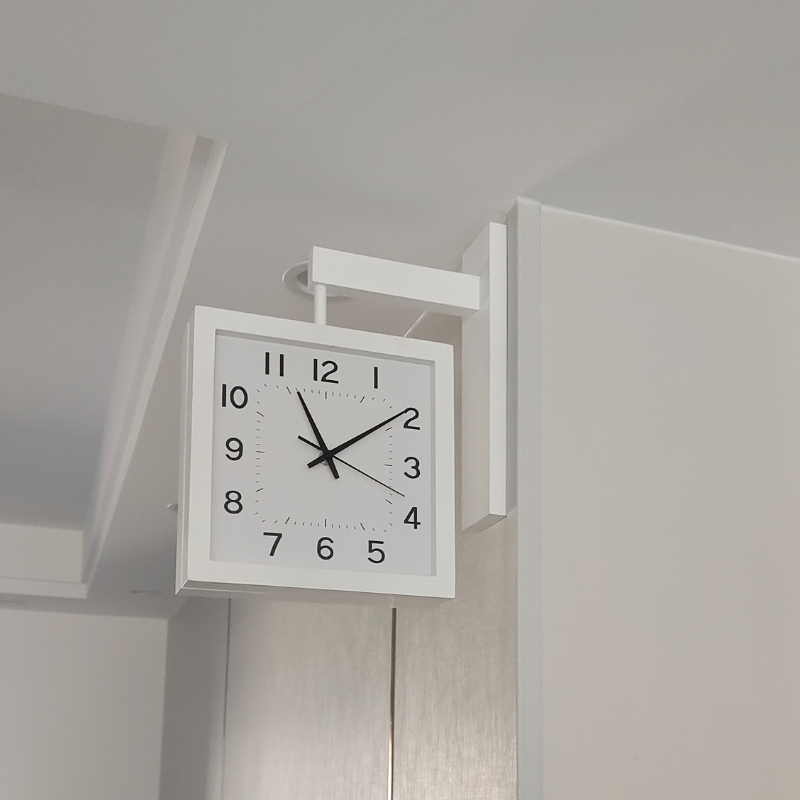 Wooden Double Sided Wall Clock - Japanese Living Lifestyle review and price