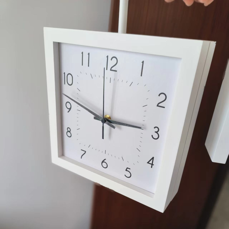 Wooden Double Sided Wall Clock - Japanese Living Lifestyle review and price