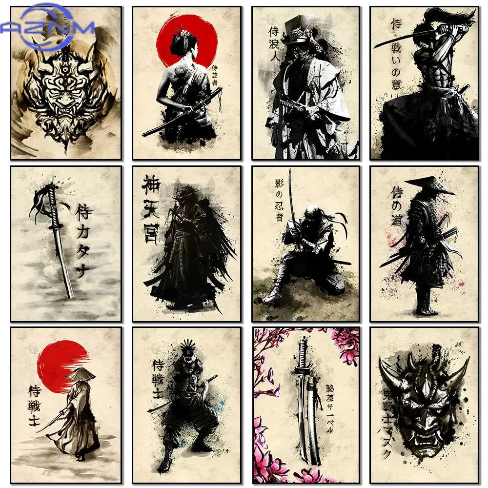 AZNM Canvas Painting Japanese  - Japanese Living Lifestyle review and price