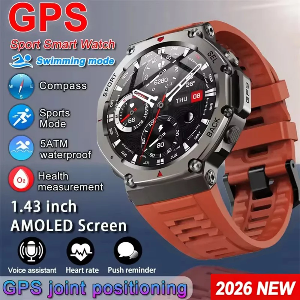 Men's Smart Watch GPS AMOLED T - Japanese Active Lifestyle review and price